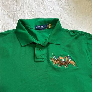 Ralph Lauren Polo Shirt with Equestrian Embroidery